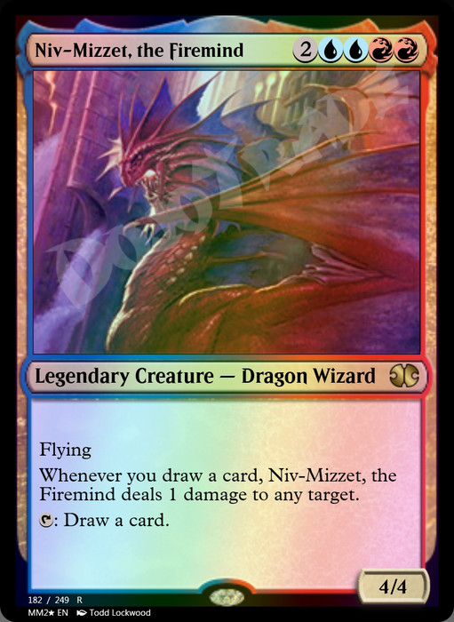 Niv-Mizzet, the Firemind FOIL