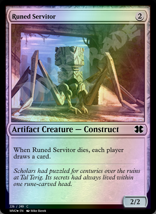 Runed Servitor FOIL