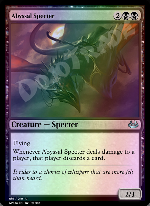Abyssal Specter FOIL