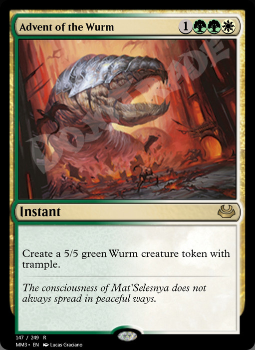 Advent of the Wurm