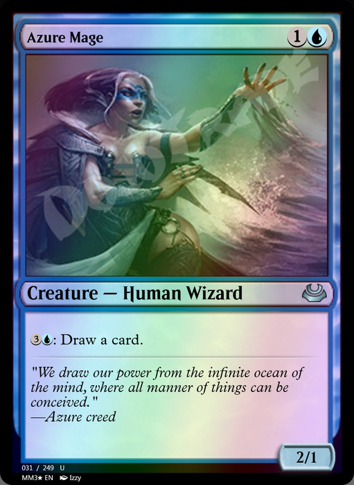 Azure Mage FOIL