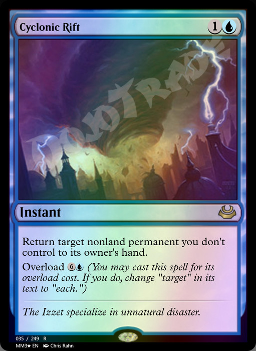 Cyclonic Rift FOIL