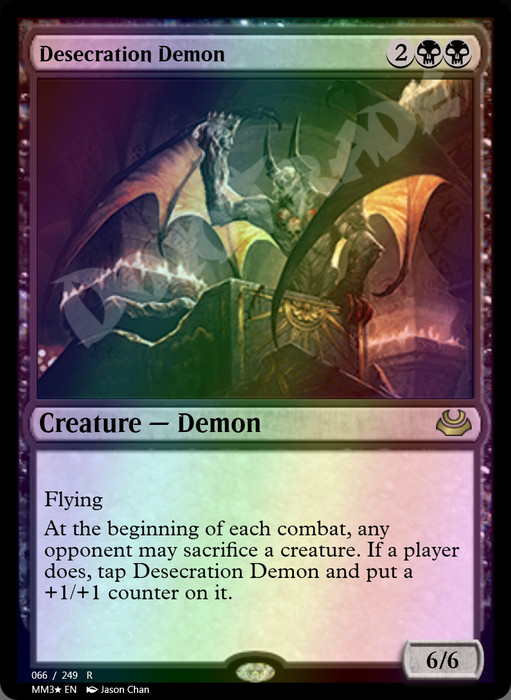 Desecration Demon FOIL