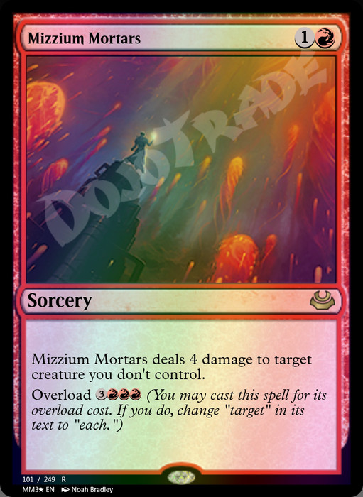 Mizzium Mortars FOIL