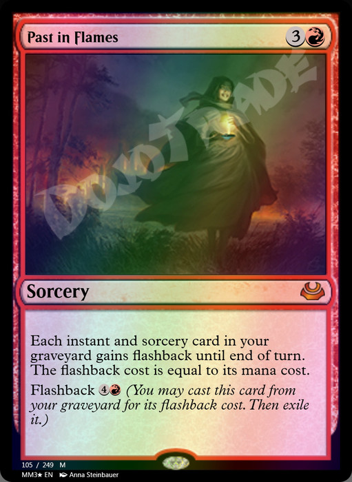 Past in Flames FOIL