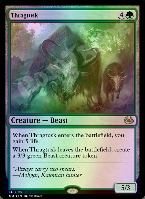 Thragtusk FOIL