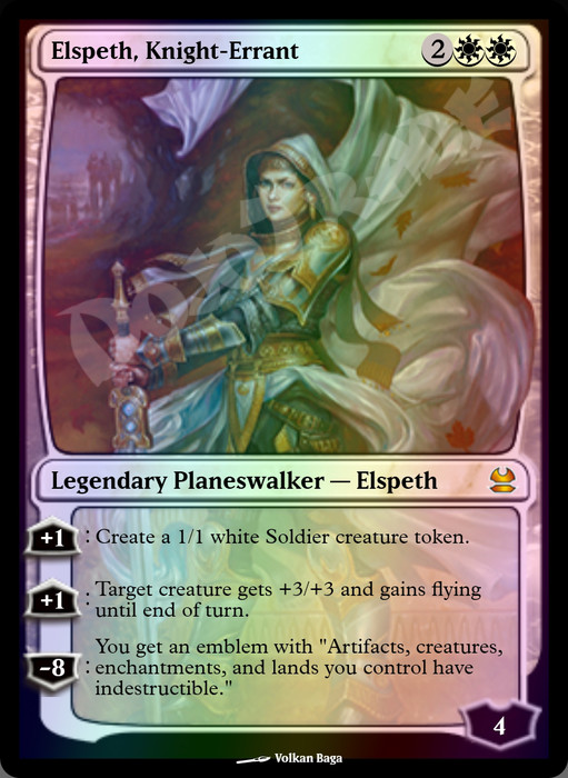 Elspeth, Knight-Errant FOIL