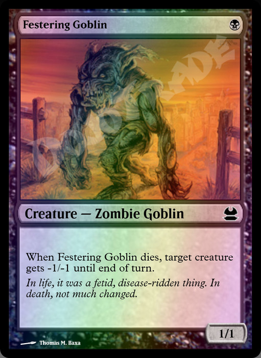 Festering Goblin FOIL