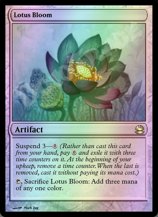 Lotus Bloom FOIL