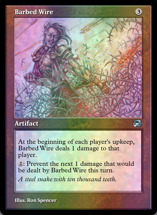 Barbed Wire FOIL