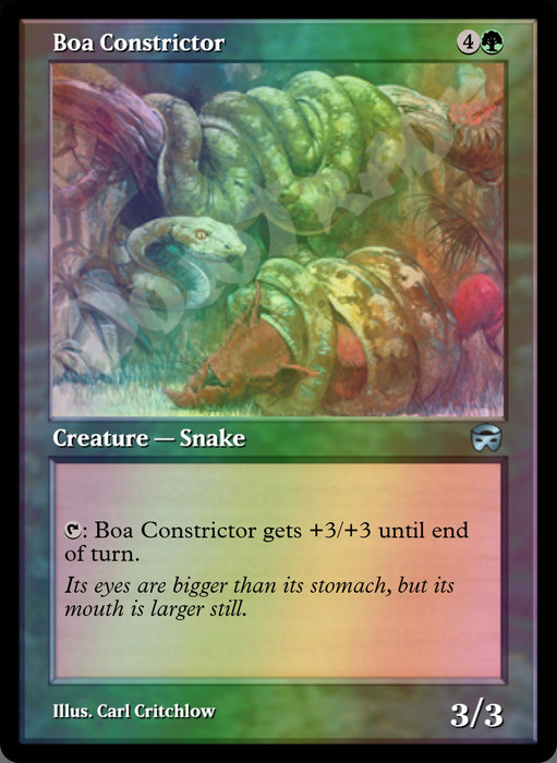 Boa Constrictor FOIL