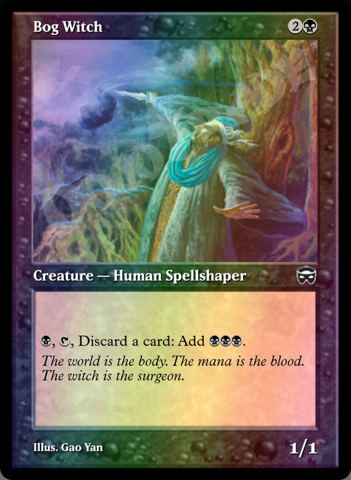 Bog Witch FOIL