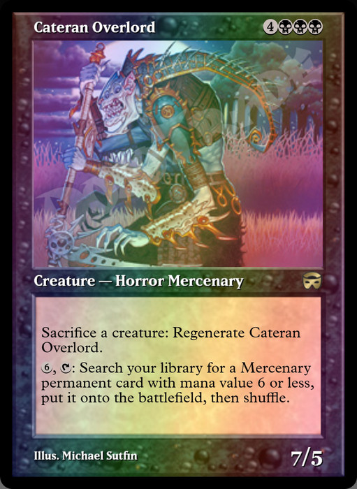 Cateran Overlord FOIL