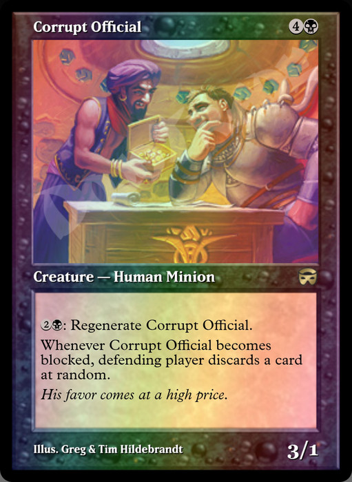 Corrupt Official FOIL