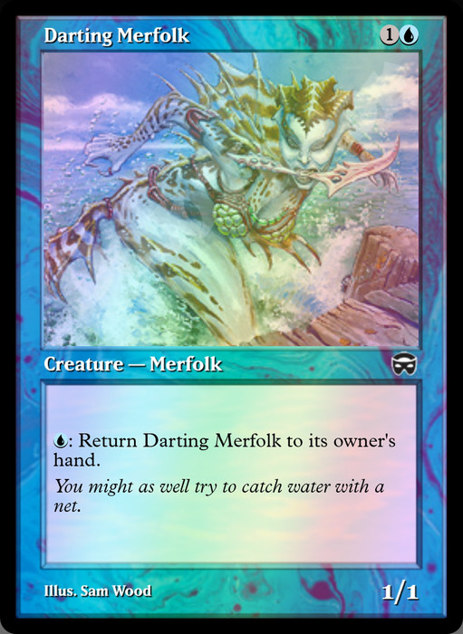 Darting Merfolk FOIL