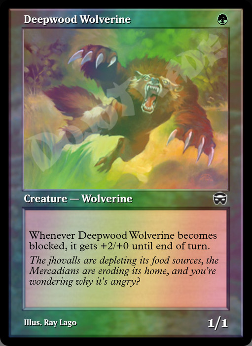 Deepwood Wolverine FOIL