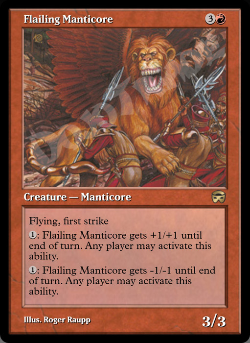 Flailing Manticore