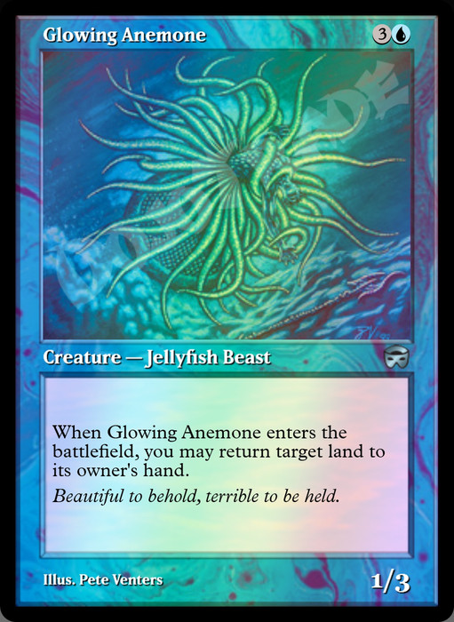 Glowing Anemone FOIL