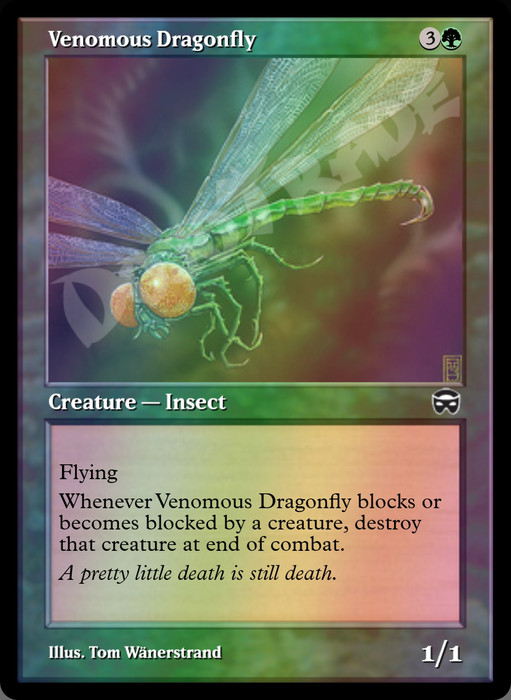 Venomous Dragonfly FOIL