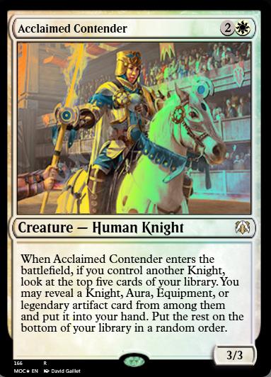 Acclaimed Contender FOIL