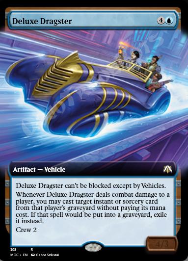 Deluxe Dragster (Extended Art)