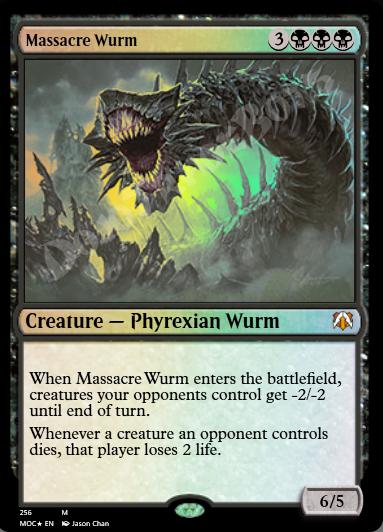 Massacre Wurm FOIL