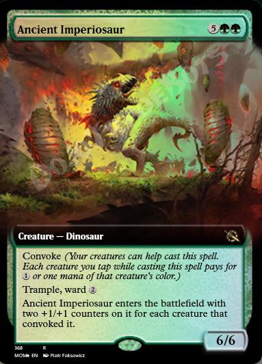 Ancient Imperiosaur (Extended Art) FOIL