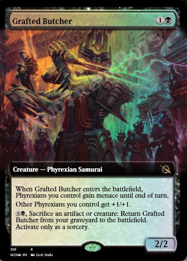 Grafted Butcher (Extended Art) FOIL