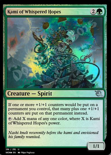 Kami of Whispered Hopes FOIL