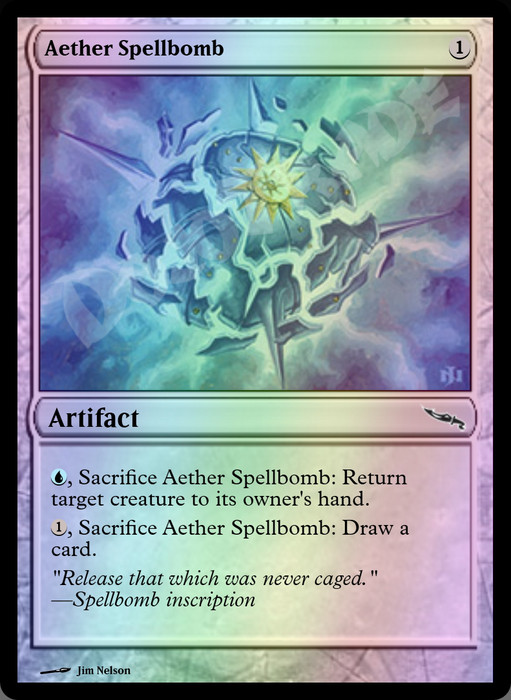 Aether Spellbomb FOIL