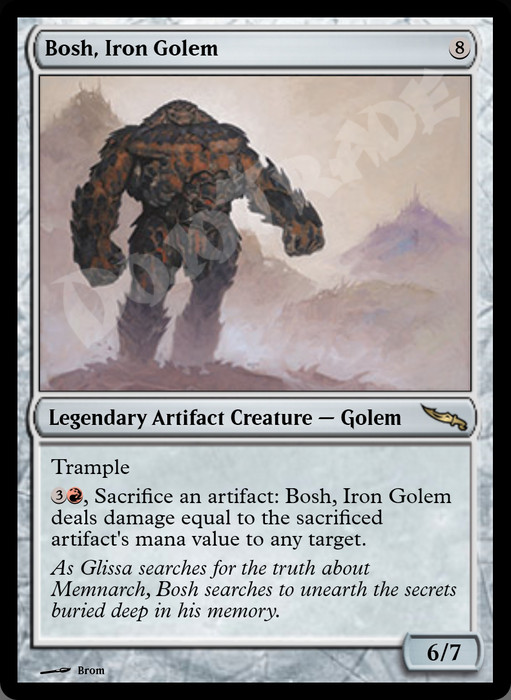 Bosh, Iron Golem