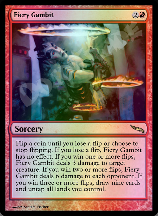 Fiery Gambit FOIL
