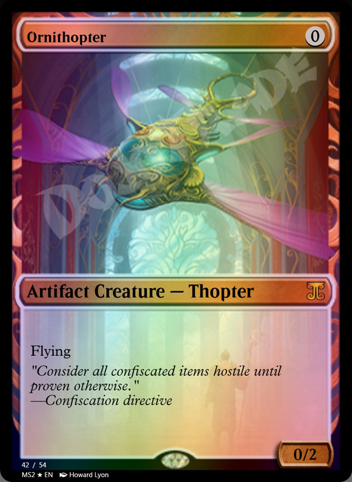 Ornithopter FOIL