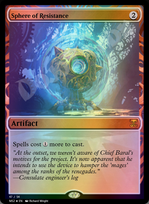 Sphere of Resistance FOIL