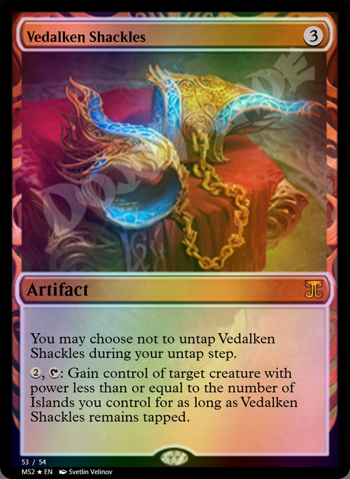 Vedalken Shackles FOIL