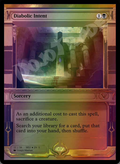 Diabolic Intent FOIL