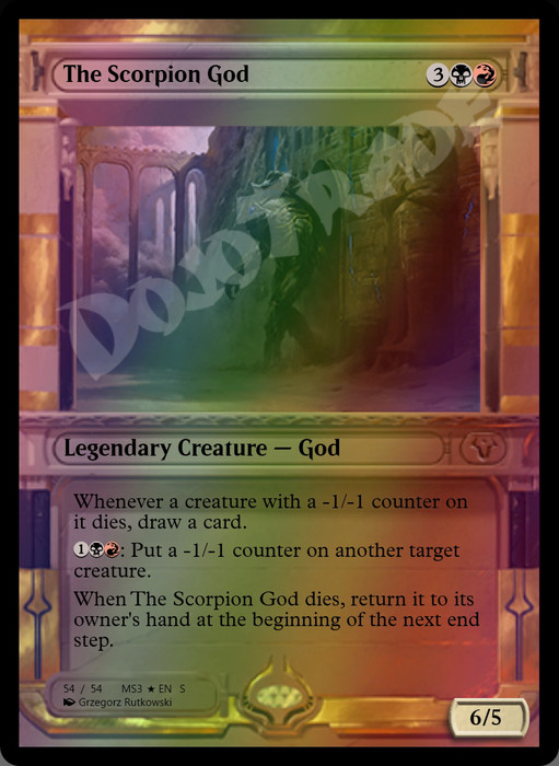 The Scorpion God FOIL