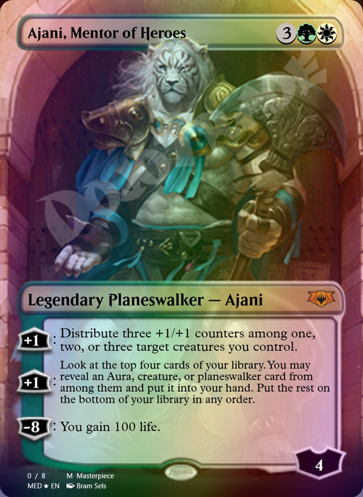 Ajani, Mentor of Heroes FOIL