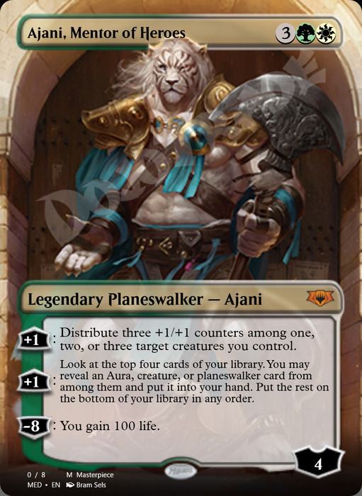 Ajani, Mentor of Heroes