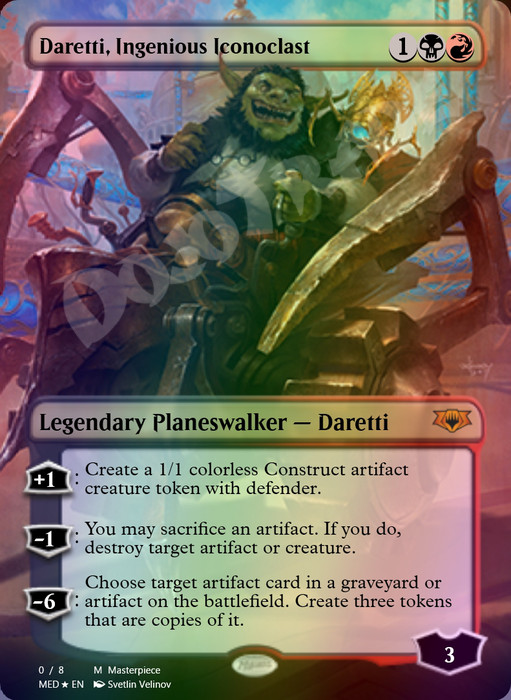 Daretti, Ingenious Iconoclast FOIL