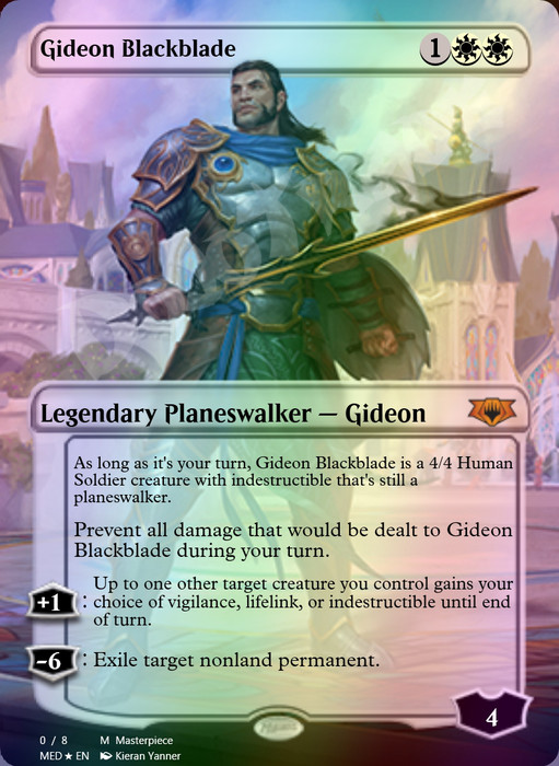 Gideon Blackblade FOIL