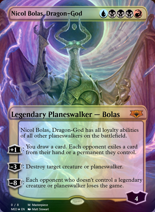 Nicol Bolas, Dragon-God FOIL