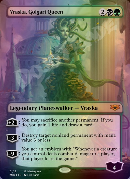 Vraska, Golgari Queen FOIL