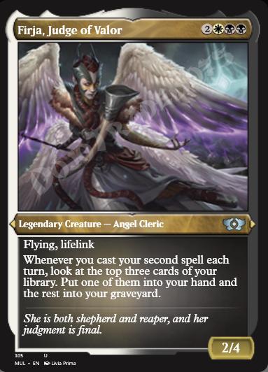 Firja, Judge of Valor (Etched)