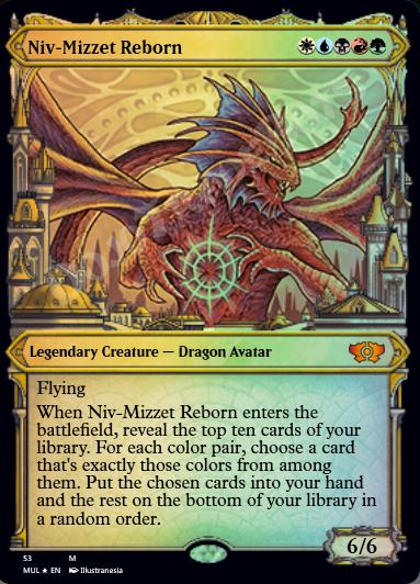 Niv-Mizzet Reborn FOIL