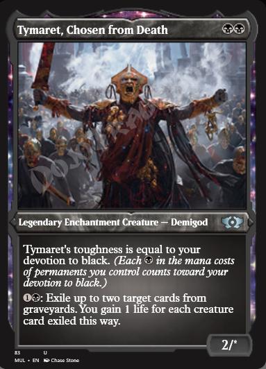 Tymaret, Chosen from Death (Etched)