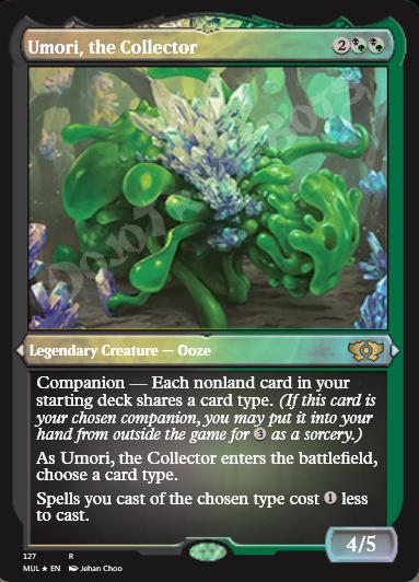 Umori, the Collector (Etched) FOIL