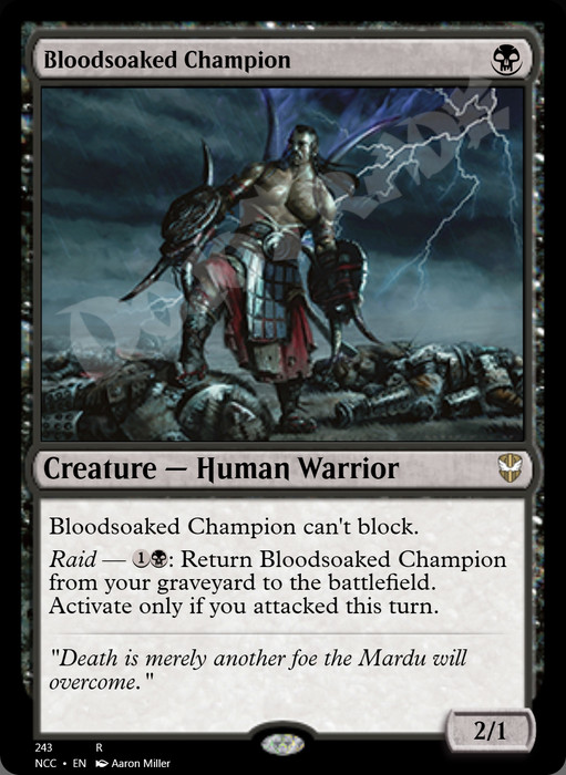 Bloodsoaked Champion