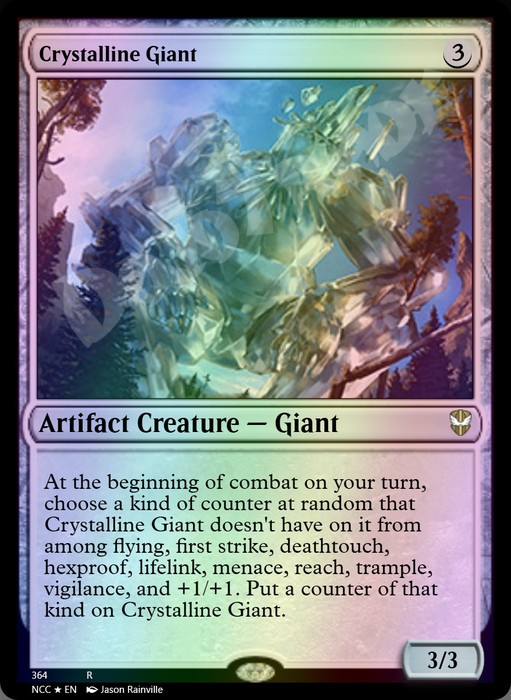 Crystalline Giant FOIL