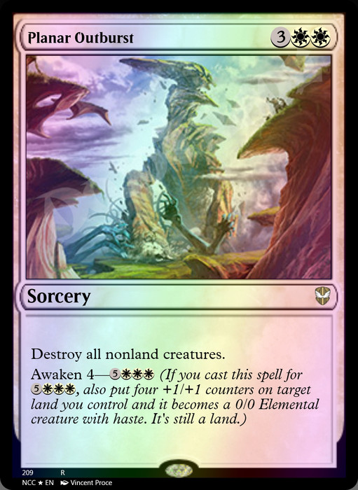 Planar Outburst FOIL